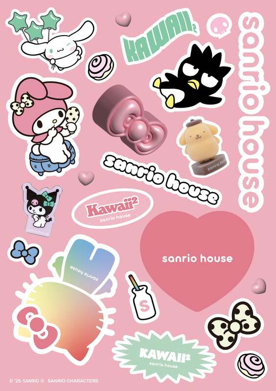 【先着順・ご購入特典】限定デザインのステッカーシートをプレゼント　※無くなり次第終了