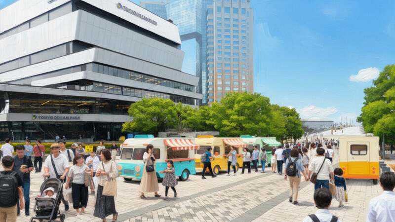 展開場所：6階 UMIKAZE KITCHEN/DREAM TERRACE/シンボルプロムナード公園