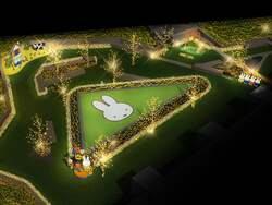 「大名古屋ビルヂングでミッフィーコラボ！巨大フォトスポットやかくれんぼ限定シールも」の写真