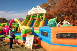 「1,000基のランタンが夜空へ！打ち上げ＆大型遊具体験も。深北緑地で入場無料で開催」の写真