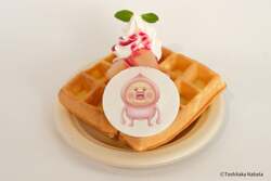 カクレモモジリワッフル 800円