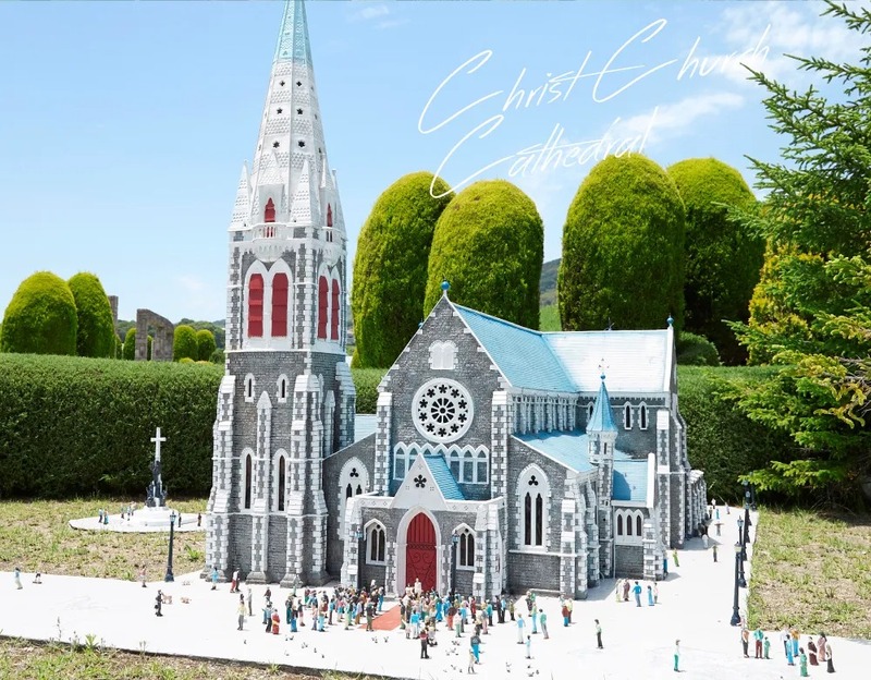 ミニチュアワールドにある「クライストチャーチ大聖堂」