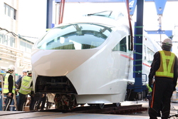 VSEを搬入する様子