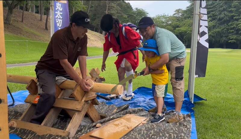 丸太切り選手権
