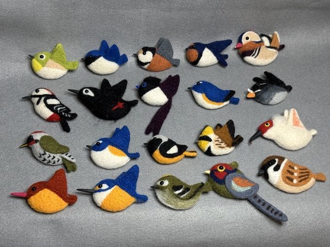 羊毛フェルト展