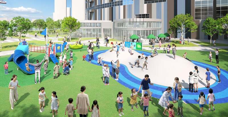 ＜キッズパーク（2026年4月完成予定）イメージ＞