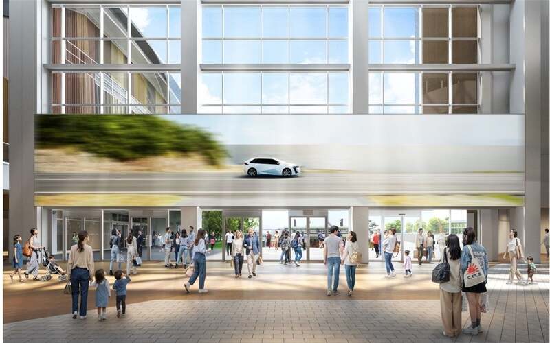 ＜センターポート 大型デジタルサイネージ（2026年3月完成予定）イメージ＞