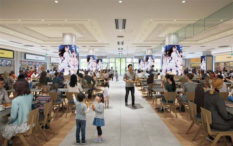 ＜フードコート「マリーナキッチン」（2026年4月以降順次完成予定）イメージ＞