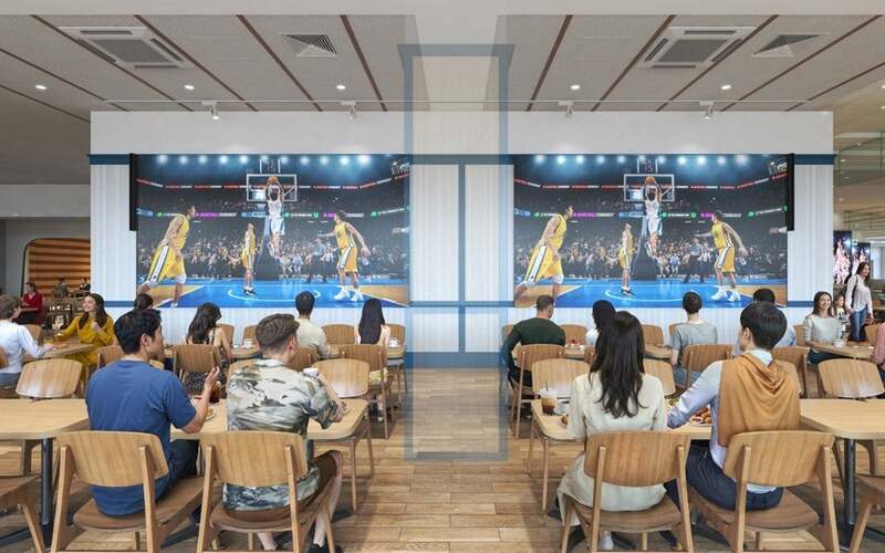 ＜フードコート「マリーナキッチン」（2026年4月以降順次完成予定）イメージ＞