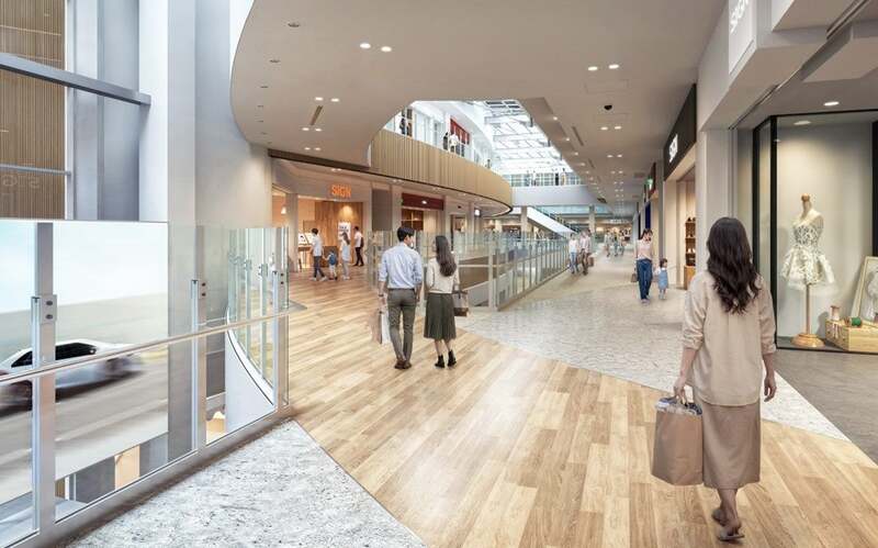 ＜館内2階および3階共用廊下（一部完成済み、2026年8月全体完了予定）イメージ＞