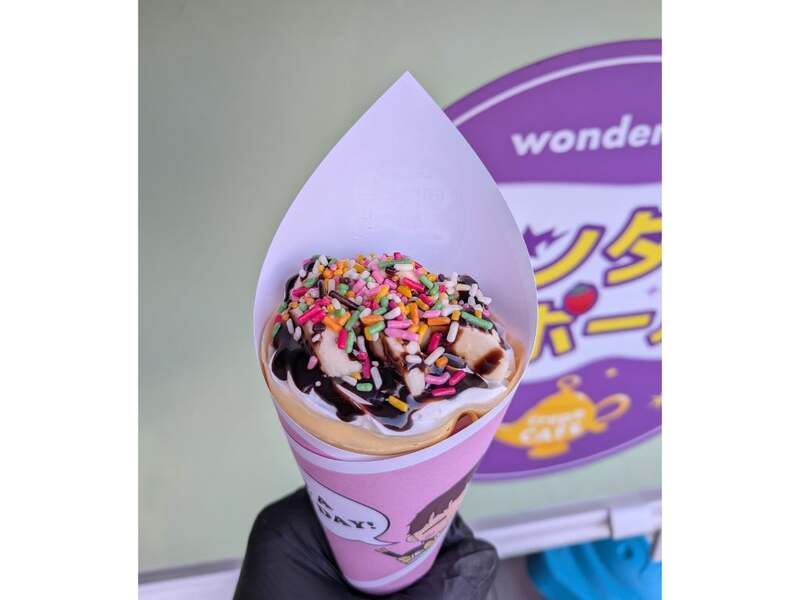 「チョコバナナクレープ」（wonderpol）