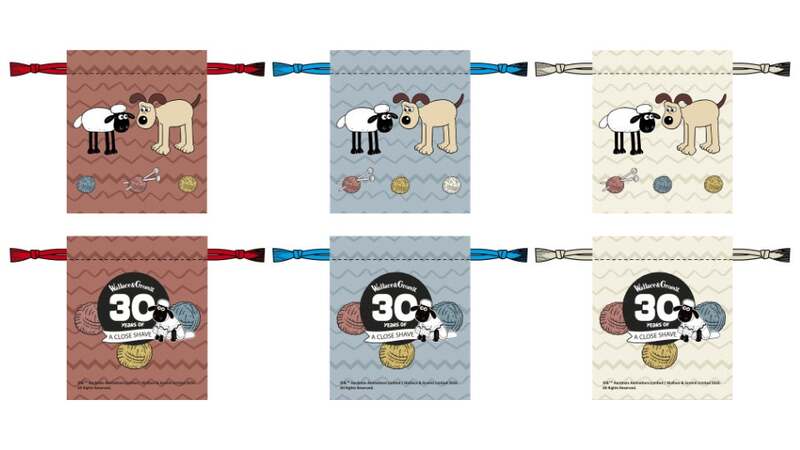 巾着(赤/青/白)　各880円