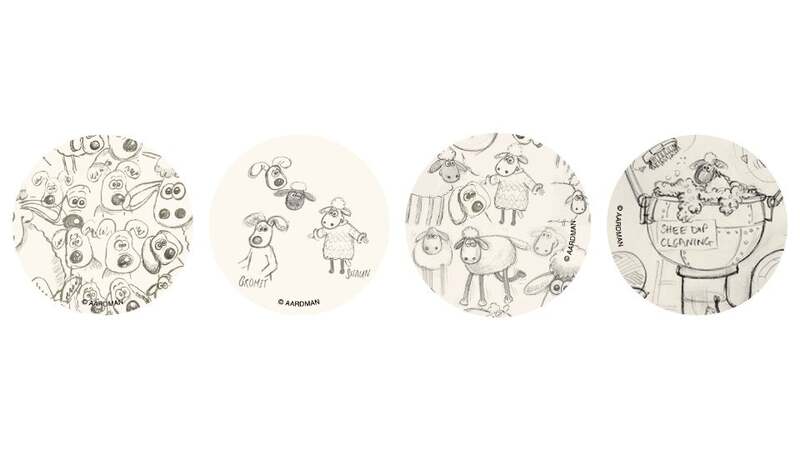 キャンバス缶バッジ(A/B/C/D)　各550円