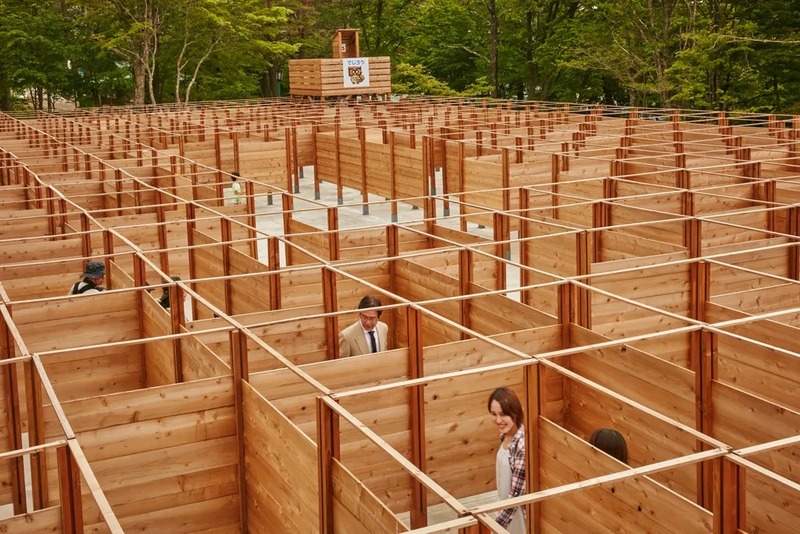 1,200平方メートルの迷宮出現！