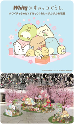 ホワイティうめだとすみっコぐらしのポカポカお花見│(C)2026 San-X Co., Ltd. All Rights Reserved.