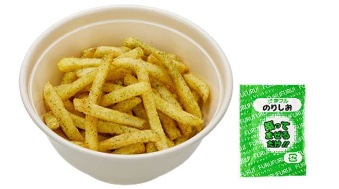 かっぱの丼ふりポテト　のりしお