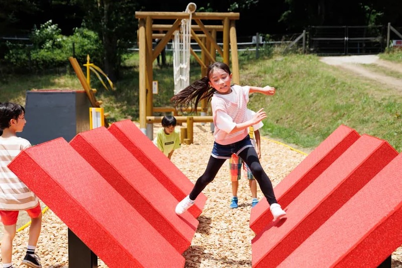 画像は「SASUKE キッズアドベンチャー」です