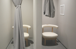  授乳ブースの様子