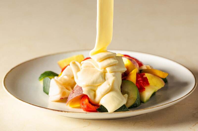 ラクレットチーズがけ　イメージ