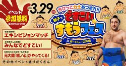 ちびっこ力士あつまれ！親子でどすこい★すもうフェス