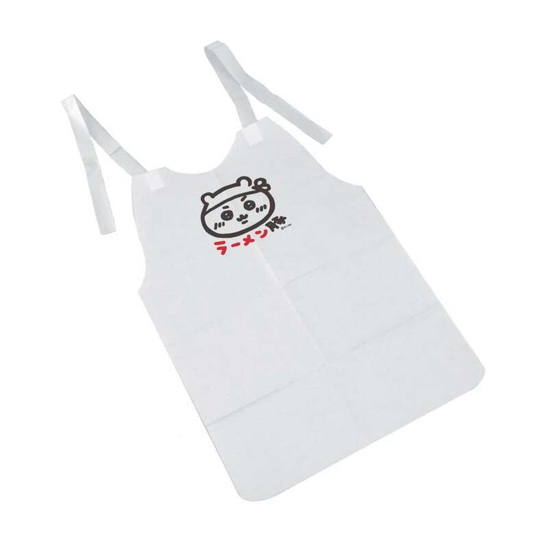 来店ノベルティ ロゴ入り紙エプロン