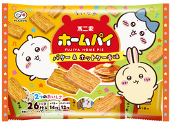 「アニメちいかわホームパイ（バター＆ホットケーキ味）」パッケージ