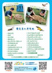「海辺の公園が動物園に!?　30種以上のいきものと触れ合える2日間限定イベントが神戸で」の写真