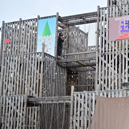 巨大立体アスレチック迷路（ユーザ投稿）