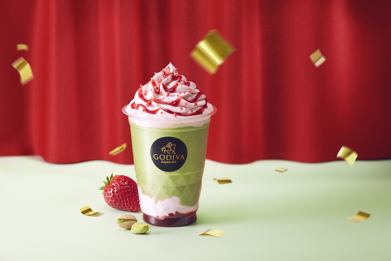 ゴディバ「100周年アニバーサリー ストロベリー ピスタチオ ショコリキサー」