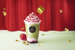 ゴディバ「100周年アニバーサリー ストロベリー ピスタチオ ショコリキサー」