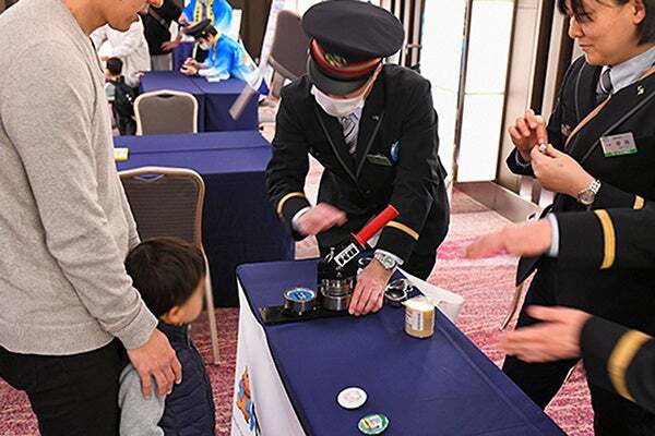 自分だけのオリジナル缶バッジが作れるよ♪