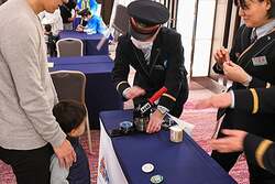 自分だけのオリジナル缶バッジが作れるよ♪