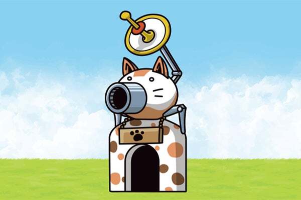 にゃんこ城がビッグサイズで登場！　※画像はイメージです。