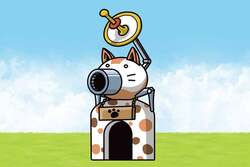 にゃんこ城がビッグサイズで登場！　※画像はイメージです。