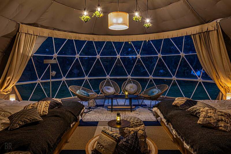 ドームテント＜4ベッド＞ 内装