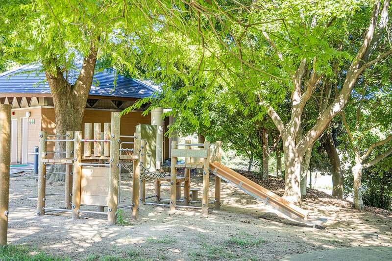 敷地内にはプレイエリアも