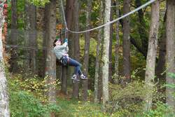 トレックコース 体験の様子