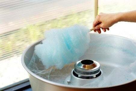 縁日コーナー わたあめ