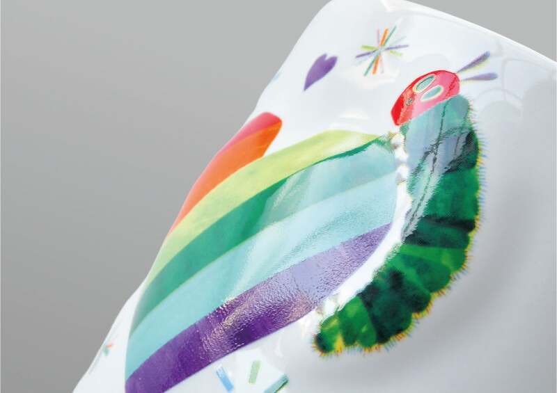 ハートや、はらぺこあおむしに合わせてポコポコ