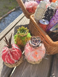 毛糸のコケ玉コロッコ講座