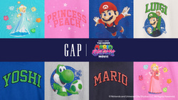 「GapKids×『ザ・スーパーマリオギャラクシー・ムービー』コレクション」