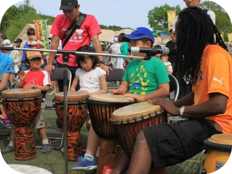 ドラム　ワークショップ「ジャンベ