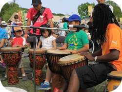 ドラム　ワークショップ「ジャンベ