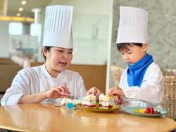 「コックコートでパン・ケーキ・寿司作り！GWは広島のホテルでシェフに挑戦　ランチも♪」の写真