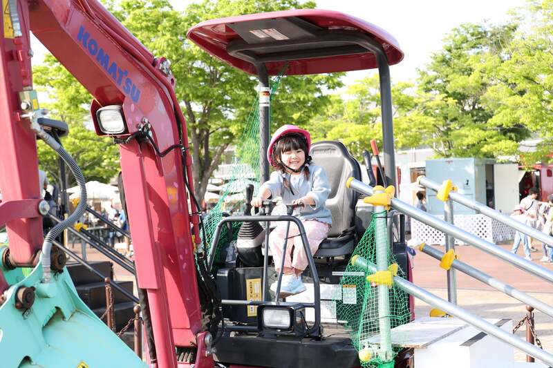 働くクルマ大集合 搭乗体験