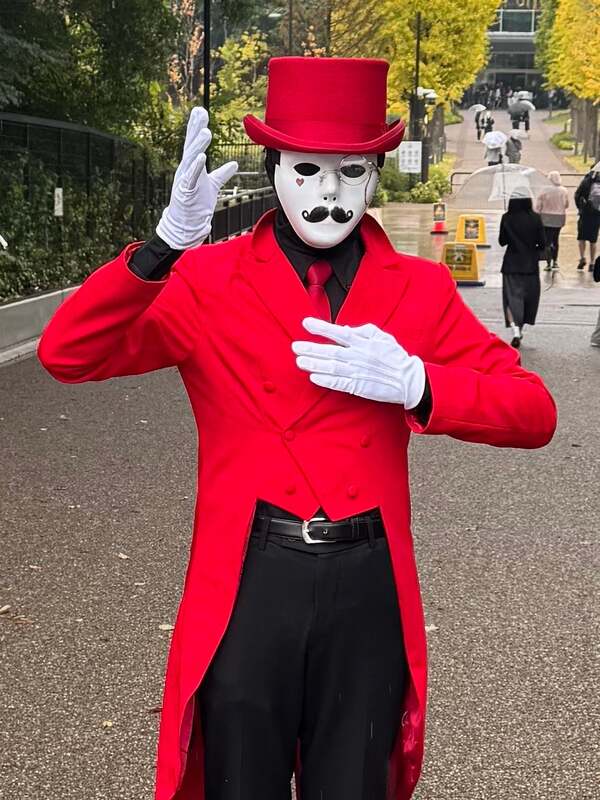 “ 静止の衝撃 ”　 舞夢男爵(マイムダンシャク)