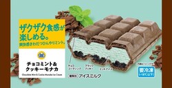 「チョコミント＆クッキーモナカ」