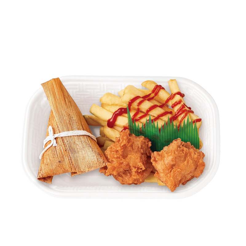 からポテ＆中華ちまきコンボ（670円）