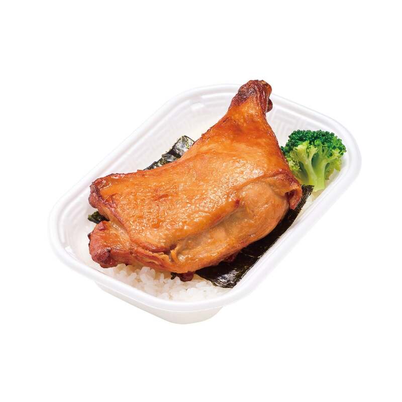 ほっかローストチキン ライス付（680円）