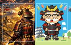 武者カーネルオリジナルステッカー